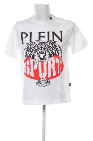 Herren T-Shirt Plein Sport, Größe L, Farbe Weiß, Preis € 68,28