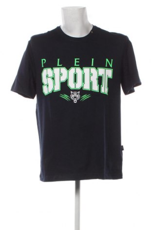Мъжка тениска Plein Sport, Размер XXL, Цвят Син, Цена 121,72 лв.