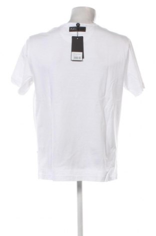 Мъжка тениска Plein Sport, Размер XL, Цвят Бял, Цена 157,52 лв.