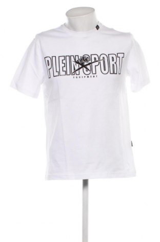 Мъжка тениска Plein Sport, Размер L, Цвят Бял, Цена 102,03 лв.