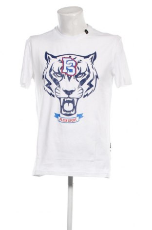 Ανδρικό t-shirt Plein Sport, Μέγεθος L, Χρώμα Λευκό, Τιμή 78,43 €