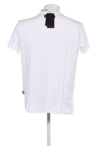 Męski T-shirt Plein Sport, Rozmiar XL, Kolor Biały, Cena 271,96 zł
