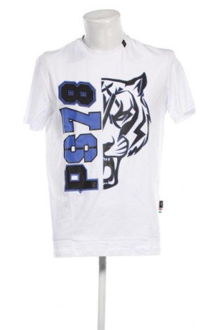 Herren T-Shirt Plein Sport, Größe L, Farbe Weiß, Preis € 92,27