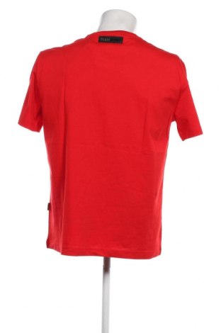 Мъжка тениска Plein Sport, Размер XL, Цвят Червен, Цена 157,52 лв.