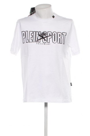 Tricou de bărbați Plein Sport, Mărime XL, Culoare Alb, Preț 268,50 Lei