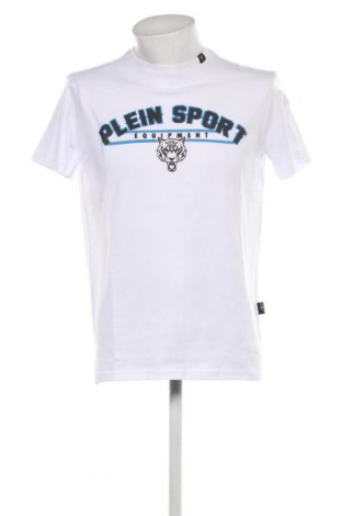 Tricou de bărbați Plein Sport, Mărime L, Culoare Alb, Preț 348,58 Lei