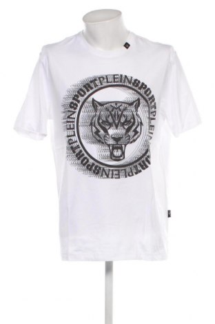 Herren T-Shirt Plein Sport, Größe XXL, Farbe Weiß, Preis € 52,59