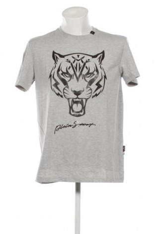 Herren T-Shirt Plein Sport, Größe XL, Farbe Grau, Preis 52,59 €