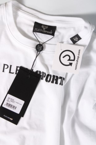 Męski T-shirt Plein Sport, Rozmiar XL, Kolor Biały, Cena 477,12 zł