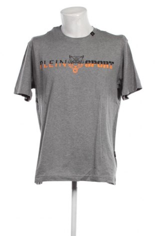 Ανδρικό t-shirt Plein Sport, Μέγεθος XXL, Χρώμα Γκρί, Τιμή 81,20 €