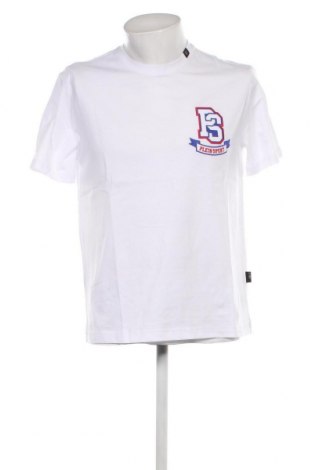 Ανδρικό t-shirt Plein Sport, Μέγεθος L, Χρώμα Λευκό, Τιμή 86,73 €
