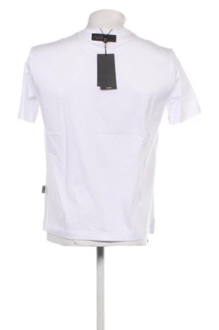Tricou de bărbați Plein Sport, Mărime M, Culoare Alb, Preț 428,66 Lei