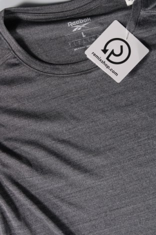 Herren T-Shirt Reebok, Größe L, Farbe Grau, Preis 27,21 €