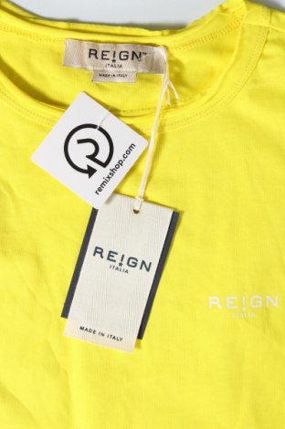 Мъжка тениска Reign, Размер XL, Цвят Жълт, Цена 29,00 лв.