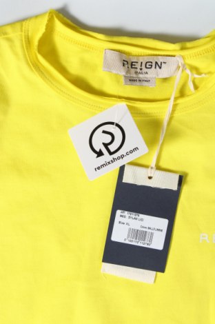 Tricou de bărbați Reign, Mărime XL, Culoare Galben, Preț 52,46 Lei