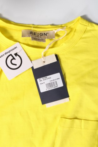 Ανδρικό t-shirt Reign, Μέγεθος M, Χρώμα Κίτρινο, Τιμή 9,57 €