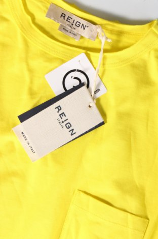 Ανδρικό t-shirt Reign, Μέγεθος XL, Χρώμα Κίτρινο, Τιμή 9,57 €