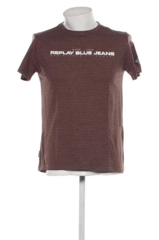 Pánské tričko  Replay, Velikost M, Barva Hnědá, Cena  297,00 Kč