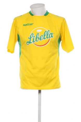 Мъжка тениска Saller, Размер M, Цвят Жълт, Цена 11,05 лв.