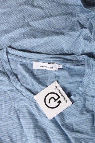 Мъжка тениска Samsoe & Samsoe, Размер M, Цвят Син, Цена 18,00 лв.