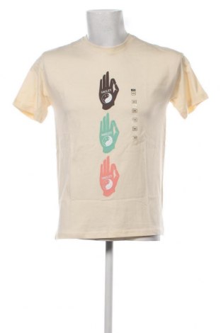 Ανδρικό t-shirt Smiley World, Μέγεθος XS, Χρώμα  Μπέζ, Τιμή 5,41 €
