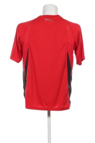 Мъжка тениска Takko Fashion, Размер L, Цвят Червен, Цена 9,36 лв.