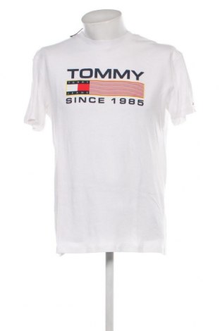 Мъжка тениска Tommy Jeans, Размер M, Цвят Бял, Цена 68,00 лв.