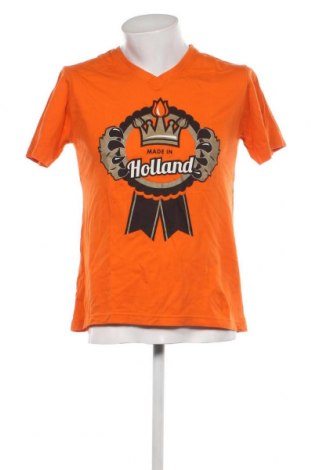 Мъжка тениска Tricorp, Размер M, Цвят Оранжев, Цена 12,60 лв.