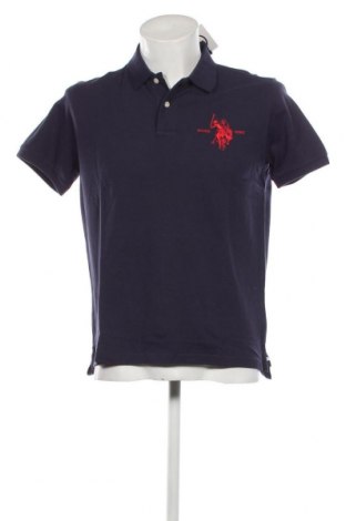 Męski T-shirt U.S. Polo Assn., Rozmiar L, Kolor Niebieski, Cena 138,60 zł