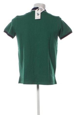 Мъжка тениска U.S. Polo Assn., Размер L, Цвят Зелен, Цена 45,76 лв.