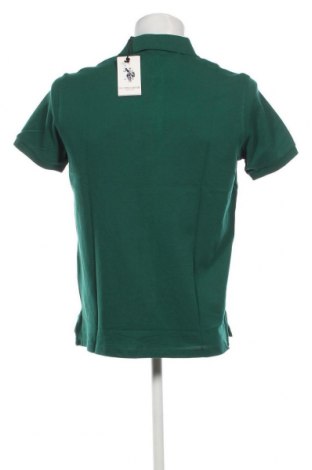 Ανδρικό t-shirt U.S. Polo Assn., Μέγεθος L, Χρώμα Πράσινο, Τιμή 20,37 €