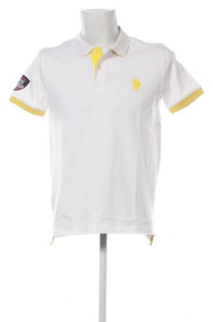 Herren T-Shirt U.S. Polo Assn., Größe L, Farbe Weiß, Preis 26,80 €