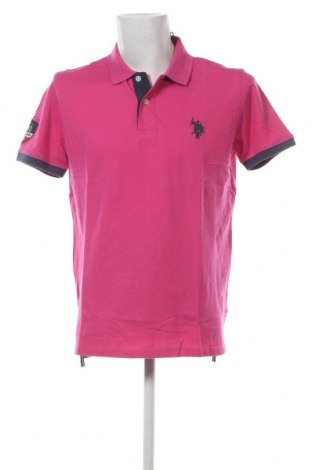 Tricou de bărbați U.S. Polo Assn., Mărime XL, Culoare Roz, Preț 171,05 Lei