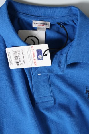 Мъжка тениска U.S. Polo Assn., Размер L, Цвят Син, Цена 26,00 лв.
