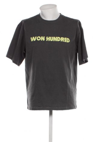 Herren T-Shirt Won Hundred, Größe M, Farbe Grau, Preis 26,00 €