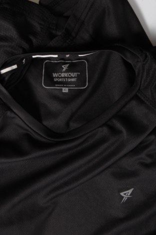 Ανδρικό t-shirt Work Out, Μέγεθος XL, Χρώμα Μαύρο, Τιμή 8,04 €