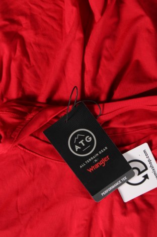 Ανδρικό t-shirt Wrangler, Μέγεθος XXL, Χρώμα Κόκκινο, Τιμή 33,73 €