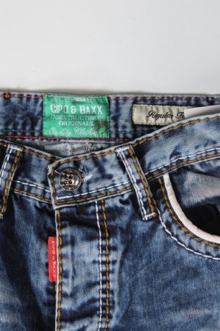 Pánské džíny  Cipo & Baxx, Velikost M, Barva Modrá, Cena  376,00 Kč