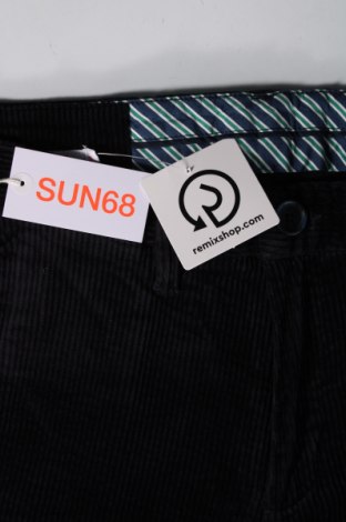 Pantaloni raiați de bărbați SUN68, Mărime M, Culoare Albastru, Preț 65,13 Lei