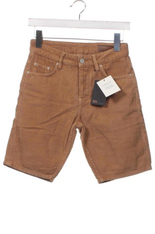 Мъжки къс панталон ASOS, Размер XS, Цвят Кафяв, Цена 44,30 лв.