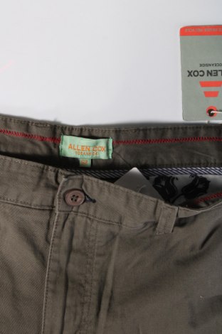 Мъжки къс панталон Allen Cox, Размер L, Цвят Зелен, Цена 58,00 лв.