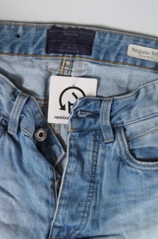 Ανδρικό κοντό παντελόνι Bershka, Μέγεθος M, Χρώμα Μπλέ, Τιμή 15,46 €