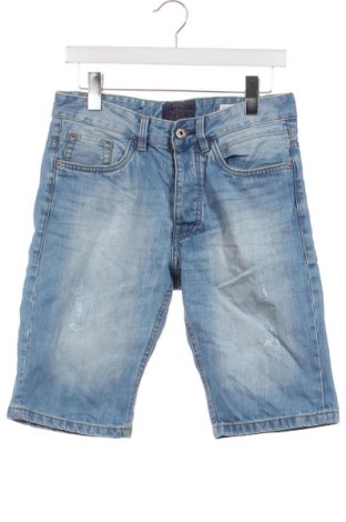 Pantaloni scurți de bărbați Bershka, Mărime M, Culoare Albastru, Preț 68,26 Lei