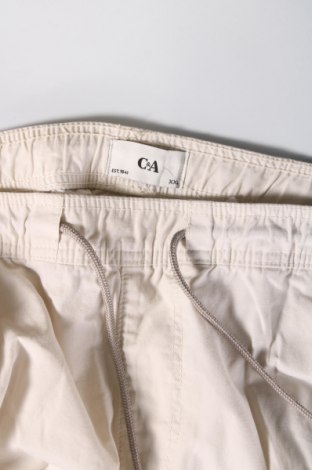 Ανδρικό κοντό παντελόνι C&A, Μέγεθος XXL, Χρώμα Εκρού, Τιμή 15,46 €
