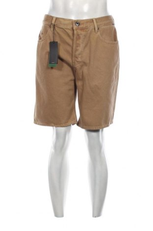 Мъжки къс панталон G-Star Raw, Размер XL, Цвят Бежов, Цена 112,88 лв.