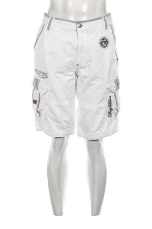 Ανδρικό κοντό παντελόνι Geographical Norway, Μέγεθος XL, Χρώμα Λευκό, Τιμή 33,40 €