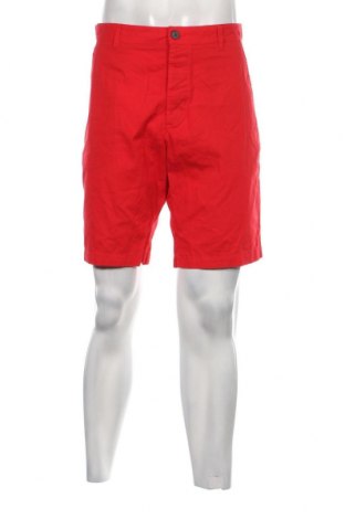 Мъжки къс панталон H&M Divided, Размер L, Цвят Червен, Цена 16,50 лв.