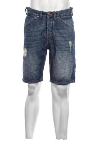 Ανδρικό κοντό παντελόνι H&M L.O.G.G., Μέγεθος L, Χρώμα Μπλέ, Τιμή 12,37 €