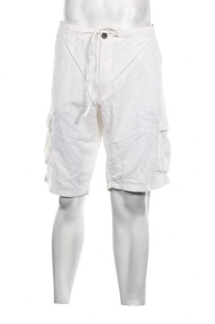 Ανδρικό κοντό παντελόνι Livergy, Μέγεθος XL, Χρώμα Λευκό, Τιμή 15,00 €
