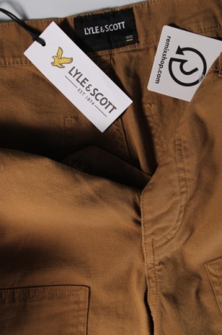 Мъжки къс панталон Lyle & Scott, Размер M, Цвят Бежов, Цена 87,00 лв.